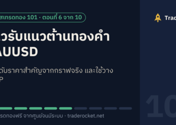 แนวรับแนวต้านทองคำ XAUUSD: หาระดับราคาสำคัญจากกราฟจริง และใช้วาง SL/TP