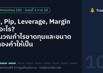 Lot, Pip, Leverage, Margin คืออะไร? คำนวณกำไรขาดทุนและขนาดไม้ทองคำให้เป็น (ตอนที่ 3)